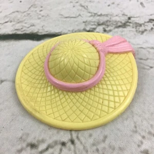 Vintage 1999 Fisher Price Loving Family Doll Figure Replacement Straw Sun Hat - Picture 1 of 3