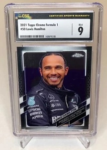 2021 Topps Chrome F1 Lewis Hamilton CSG 9 #50 - Picture 1 of 2