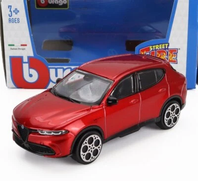 MODELLINO AUTO STATICO BURAGO ALFA ROMEO TONALE 2023 ROSSO MODELLISMO SCALA 1/43 - Immagine 1 di 4