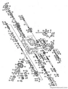 Deutz-Allis 5215 4WD Diesel Compact Tractor Service Manual - Picture 1 of 1
