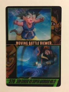 Dragon Ball Morinaga Wafer Card 378 3D Moving - Imagen 1 de 1