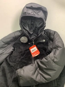 The North Face YOUTH Reversible Perseus Jacket, Large 14-16, Black - NEW W/ TAGS - Picture 1 of 10