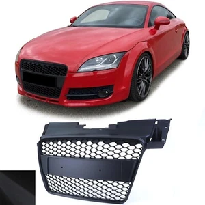 PETTINE MIELE NERO OPACO WEB RS3 LOOK GRIGLIA PER AUDI TT 8J 08/2006-04/2010 - Foto 1 di 8
