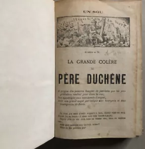Le Père Duchêne - e.o. complete — 68 n° du 16 ventôse au 3 prairial year 79 — 1871 - Picture 1 of 10
