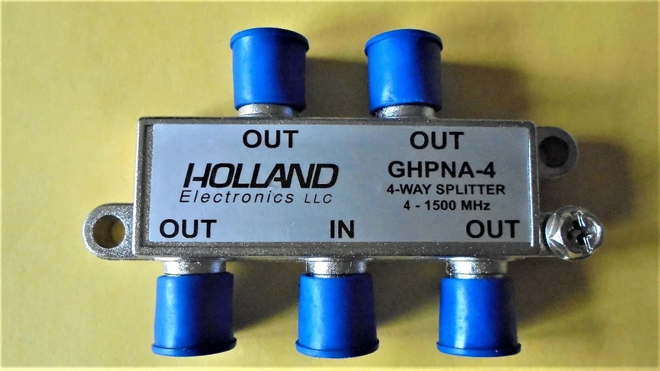 HOLLAND GHPNA-4-SPLITTER (4-WAY) 4-1500MHZ - Image 1 of 1