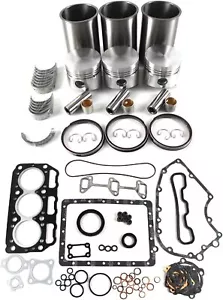 3T72SB 3T72SA-B 3T72H-N 3T72 Engine Rebuild Kit For Yanmar YM186 YM187 Tractor - Picture 1 of 9