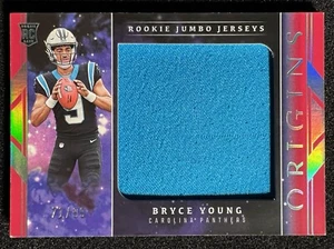 2023 Panini Origins Bryce Young RC Jumbo Jerseys Red /99 Carolina Panthers - Picture 1 of 2