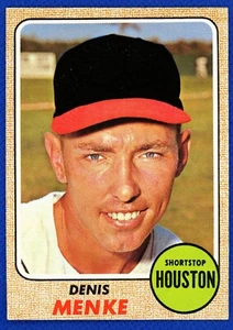 1968 Topps Baseball # 232 Dennis Menke Houston Astros EXMT-NRMT - Bild 1 von 2