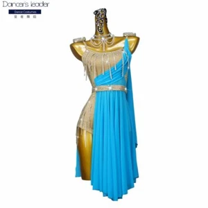 Vestido de Baile Latino Baile Competición Ropa Profesional Cha-cha Rumba Ropa - Imagen 1 de 15