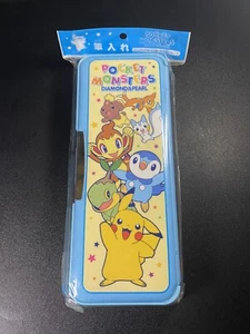 Estuche de lápices acolchado de 2 caras vintage Pokemon D&P Era nuevo en caja Pikachu/Starters/Más - Imagen 1 de 8