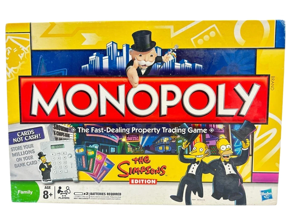Parker Brothers Monopoly Board Game Family