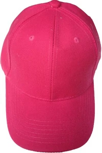 Kid's Plain Blank Solid Color Adjustable Curved Visor Baseball Cap Hats LOT 1-12 - Picture 1 of 16