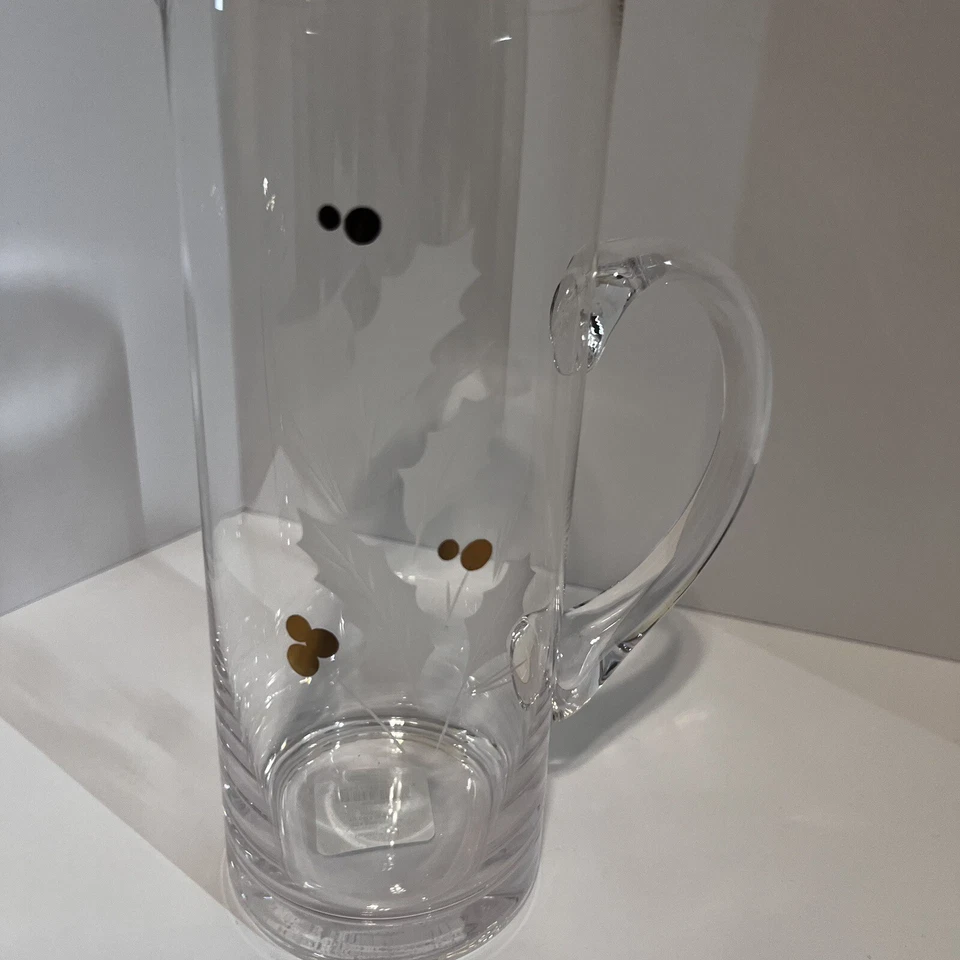 886860 Holiday Gold Pitcher Christmas Theme