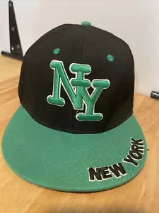 Vintage Embroidered New York Snapback Hat Unworn~Old Era Rare Hat - Picture 1 of 9