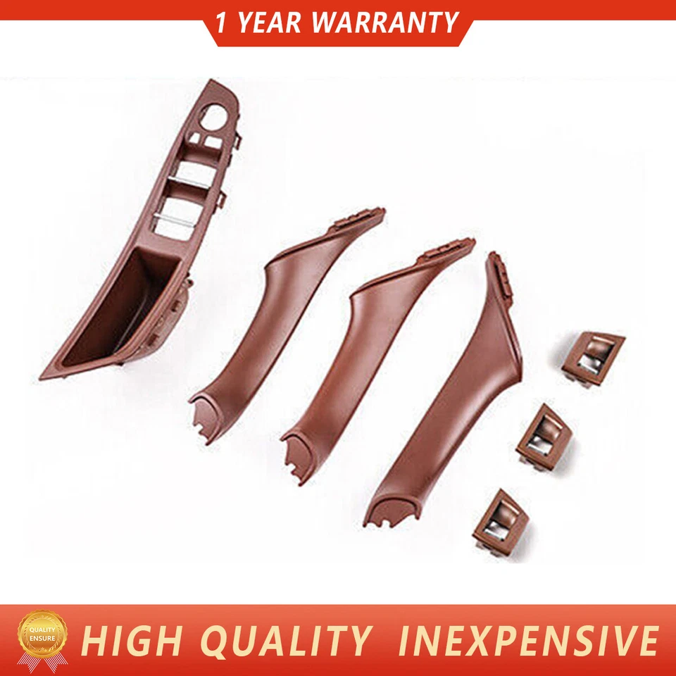 Juego de cubierta de moldura de manija de panel de puerta interior para BMW F10 520i 523i 535i 528i 530i Foto 1 de 4