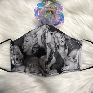 Marilyn Monroe Face Mask W/FILTER - Picture 1 of 3