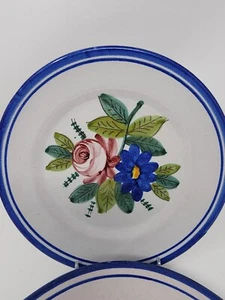VINTAGE Vietri Italy V. Pinto Dinner  / Luncheon Plate - Italian Pottery  - Picture 1 of 15