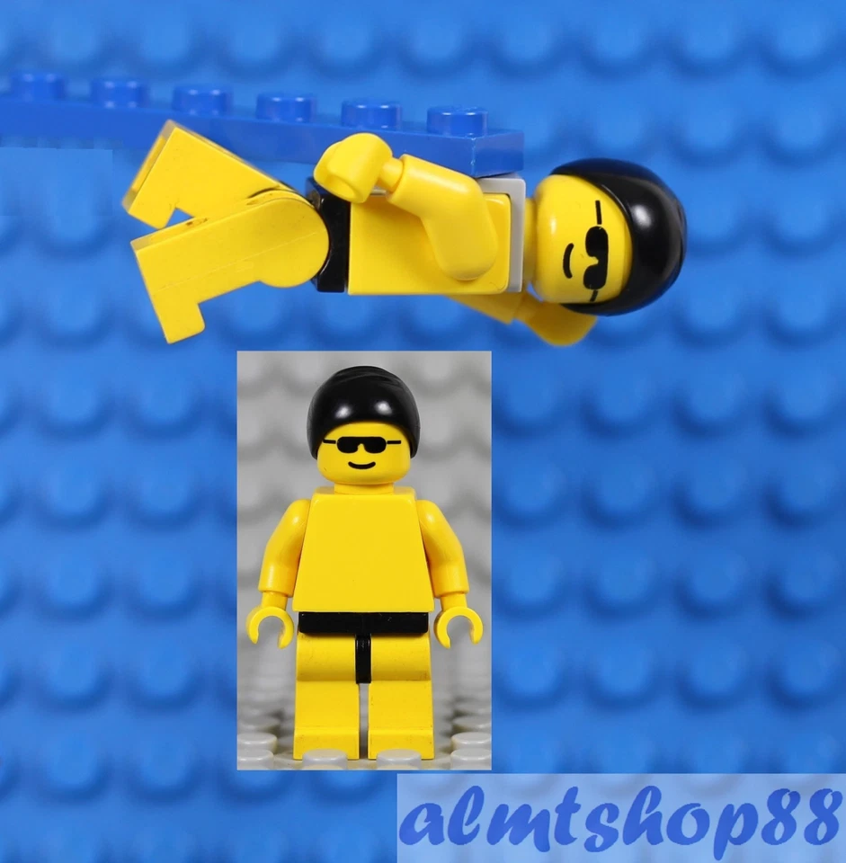 LEGO - Swimmer Minifigure Male Swim Cap Champion Lifeguard Pool Series Olympic  - Image 1 of 1