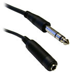 50ft 1/4" Stereo Male to 1/4" Stereo Female, 50ft  10A1-62250