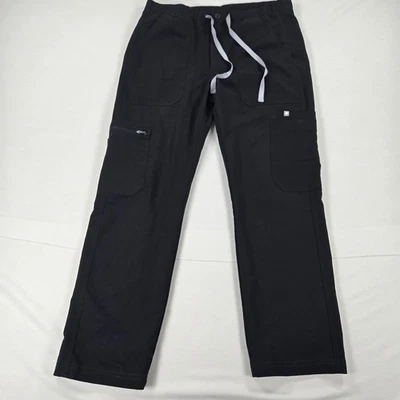 Figs Medical Healthcare Cairo Black Scrub Pants Men's Size XS - Image 1 of 4