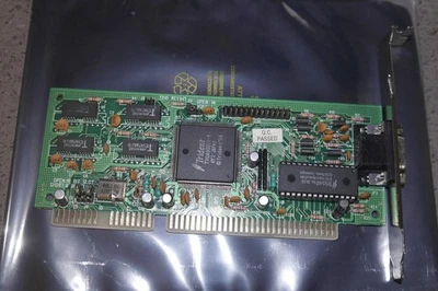 Trident TVGA9000i-1 512 kb ISA VGA Video graphics Card 8/16 bit ISA - Image 1 of 4