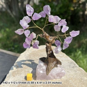 Enchanting amethyst crystal tree - a beautiful gem tree for healing and - Picture 1 of 1