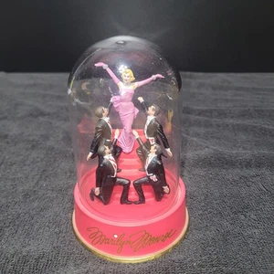Marilyn Monroe   "Gentlemen Prefer Blondes" Music Globe Franklin Mint '95 Tested - Picture 1 of 8