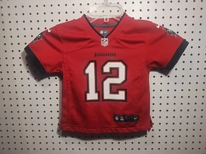 Nike Tampa Bay Buccaneers Tom Brady #12 Football Jersey NFL On Field Toddler 4T - Picture 1 of 8