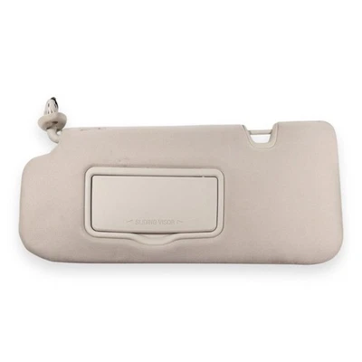 2010-2012 Ford Escape Mercury Mariner Driver Left Side Sun Visor Cream Lighted - Image 1 of 4