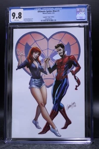 Ultimate Spider-Man (2024) #1 J Scott Campbell Virgin Variant CGC 9.8 White Pgs - Bild 1 von 3