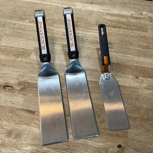 (3) BLACKSTONE Spatel Kulinarisch - 3er Set Edelstahl Spatel - Bild 1 von 6
