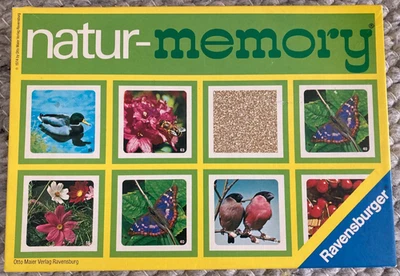 Natur memory Ravensburger Spiele 1974 SUPER ZUSTAND komplett Rarität TOP OVP - Bild 1 von 4