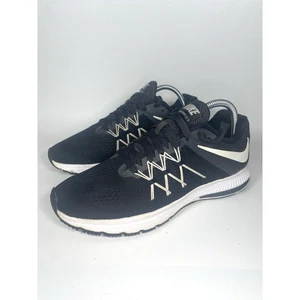 Nike Zoom Winflo 3 Damen Größe 9,5 schwarz weiß Laufen Training Athleisure Fitnessstudio - Bild 1 von 11