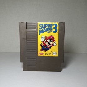 Autentico gioco Super Mario Bros. 3 (Nintendo NES, 1990) testato/funzionante!