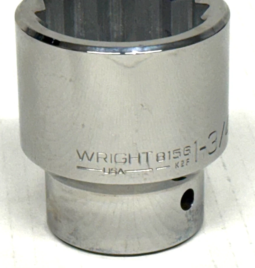 WRIGHT 8156 1"DR 1-3/4" 12PT Standard Socket - Image 1 of 3