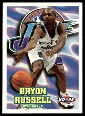 1997-98 Hoops Bryon Russell Utah Jazz #152 - Image 1 of 2