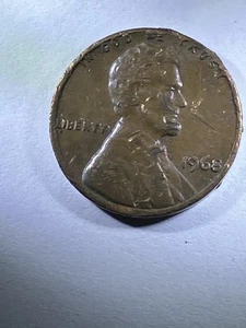 1968 Lincoln Memorial Cent With Errors - Picture 1 of 10