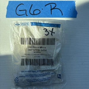 3 Genuine Ford OE Screw W712518-S424 For Body Trim Panel Genuine Part - Bild 1 von 3