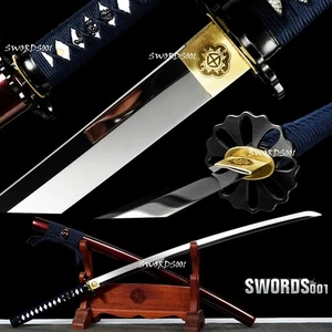 Espada Katana Samurai Japonesa Acero T10 Pulida a Mano Hoja Afilada Espejo - Imagen 1 de 10