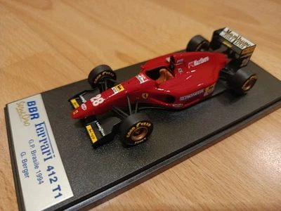 FERRARI 412T1 BERGER BRASILIAN G.P 1994 1:43 BBR SERIE ORO - Immagine 1 di 4
