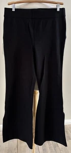 SPANX 20543R The Perfect Double Slit Flare in Black Knit Ponte Pants 1X - Bild 1 von 5