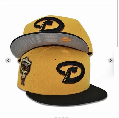 Rushmore Noho Nati Arizona Diamondbacks Winged Dragon New Era 59Fifty 7 3/8 - Image 1 of 4