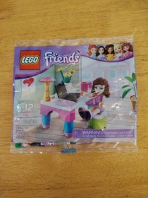 New LEGO Friends Olivia's Desk 30102 Sealed Polybag 2012 26 pcs