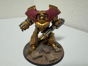 Warhammer 40K Forgeworld Adeptus Custodes Telemon Dreadnought fair cond 93025 - Foto 1 di 6