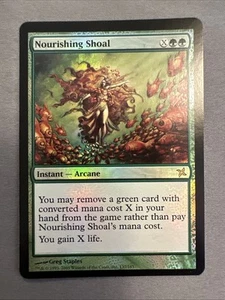 Nourishing Shoal Betrayers of Kamigawa Foil 2005 Magic: The Gathering Card LP/NM - Picture 1 of 10