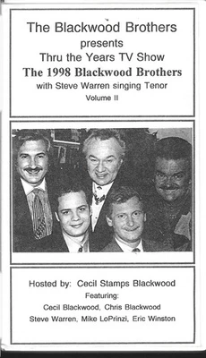 THE BLACKWOOD BROTHERS......"THRU THE YEARS"..."1998"...OOP GOSPEL VHS VIDEO - Image 1 of 2