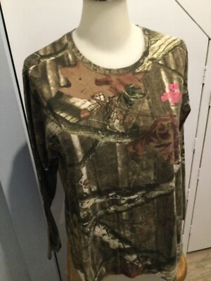 Mossy Oak Break Up Infinity Camo Long Sleeve T-Shirt  Size L - Image 1 of 3