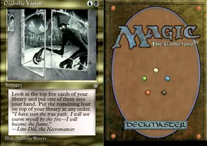 Magic the Gathering -MTG-Diabolic Vision LP - Picture 1 of 1