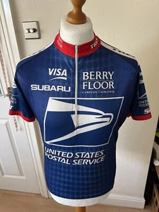 Nike cycling Jersey US Postal Service Size L Large - Picture 1 of 5