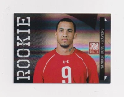 2011 Donruss Elite ROOKIE # 194 Tandon Doss BALTIMORE RAVENS 251/999 RC - Image 1 of 2